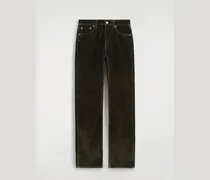 Jeans Aus Cord Mit Geradem Bein