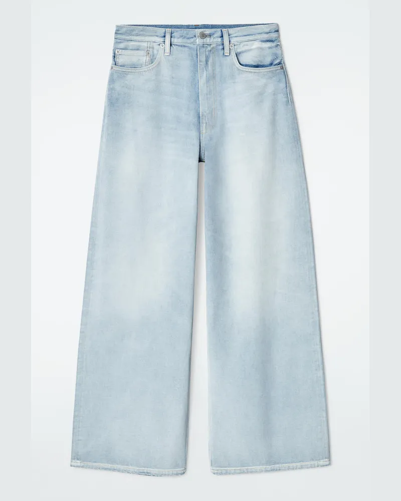COS Pool Jeans Mit Weitem Bein Blau