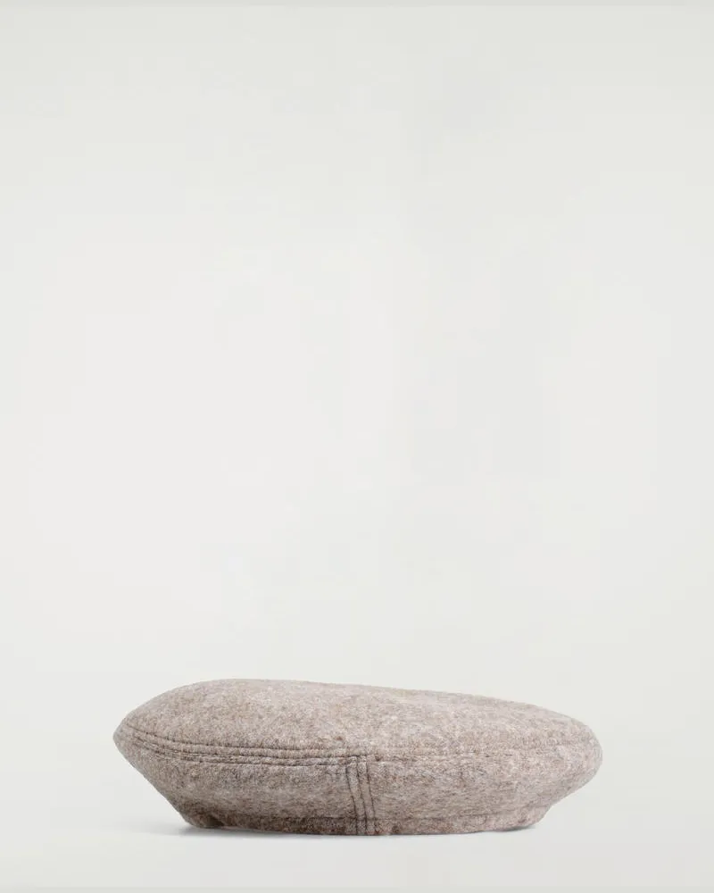 COS Barett Aus Baumwoll-Mix Beige