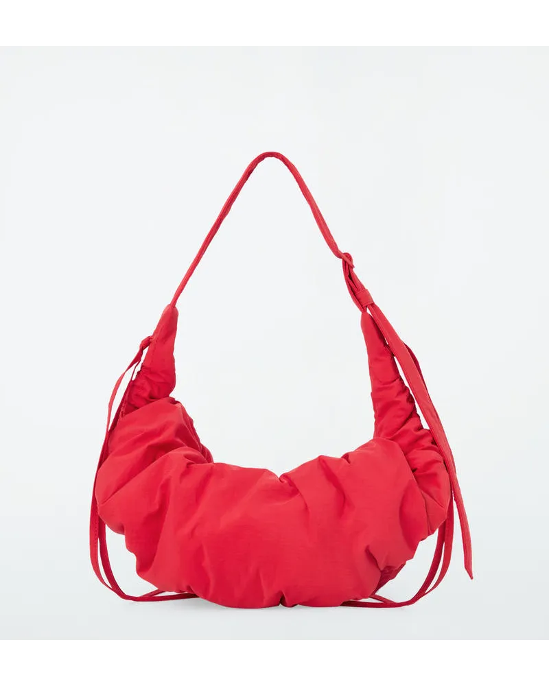 Cos Canopy Kleine Schultertasche - Nylon Rot