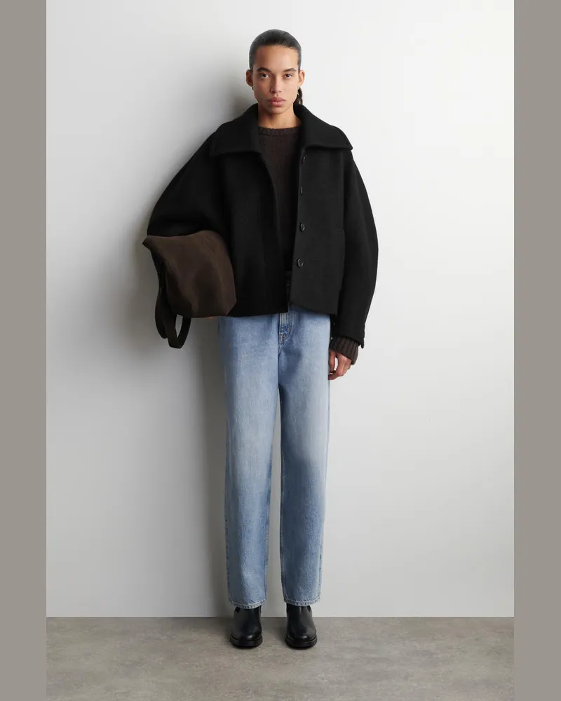 COS Arch Schmal Zulaufende Jeans Blau