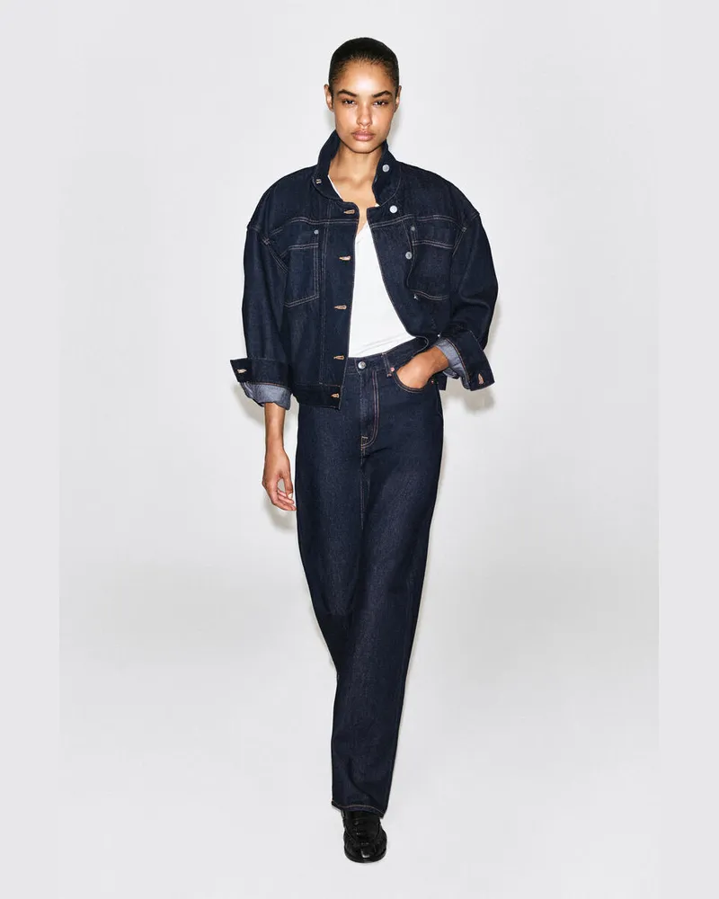 COS Chord Jeans Mit Geradem Bein Blau