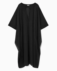 Cos Kaftan Mit Bindebändern Schwarz