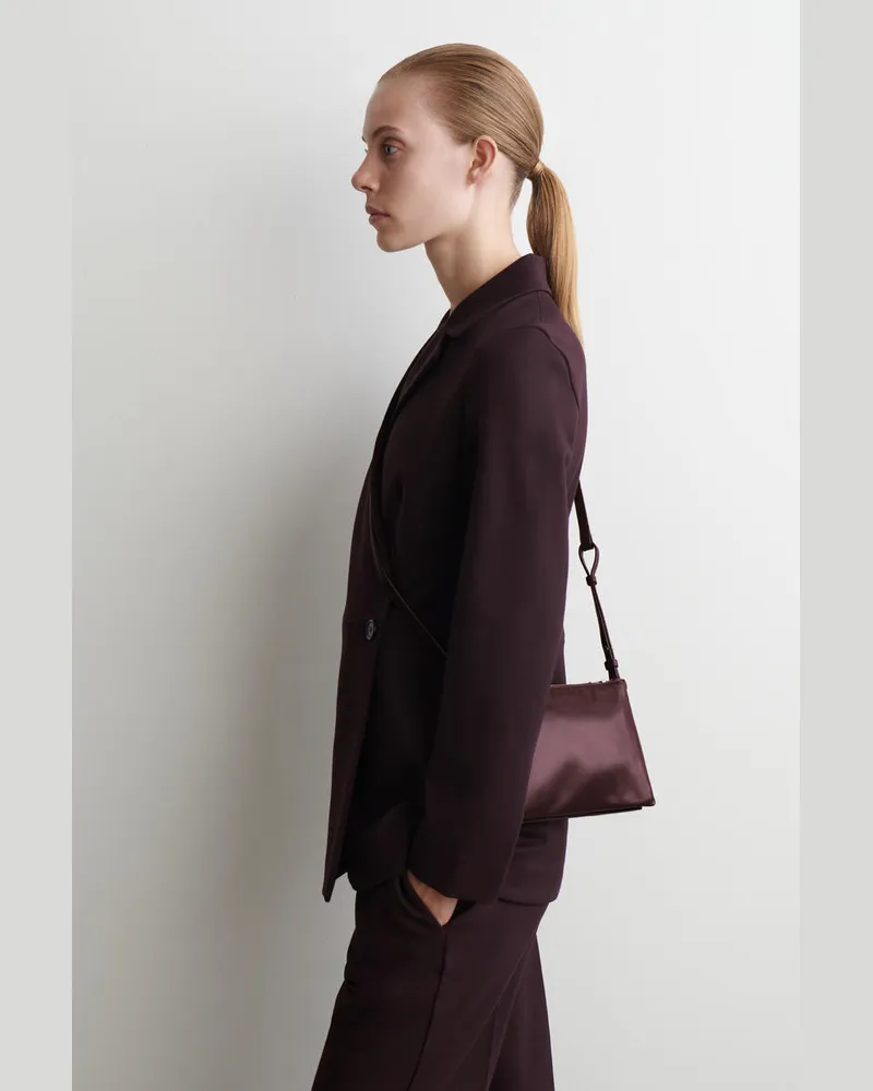 COS Trove Umhängetasche - Leder Rot