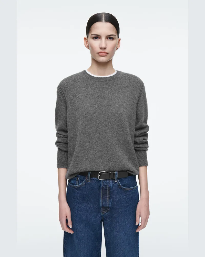 COS Pullover Aus Kaschmir Grau