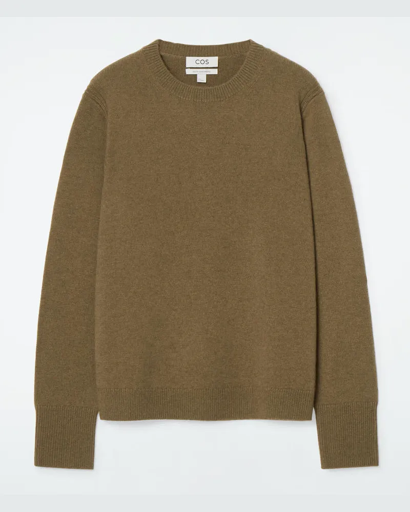 COS Pullover Aus Kaschmir Braun