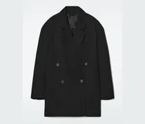 Doppelreihiger Drapierter Oversized-Blazer