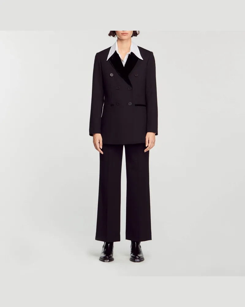 Sandro Blazer Schwarz