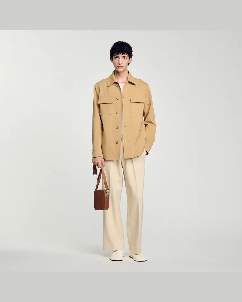 Sandro Overshirt mit Taschen Sable.