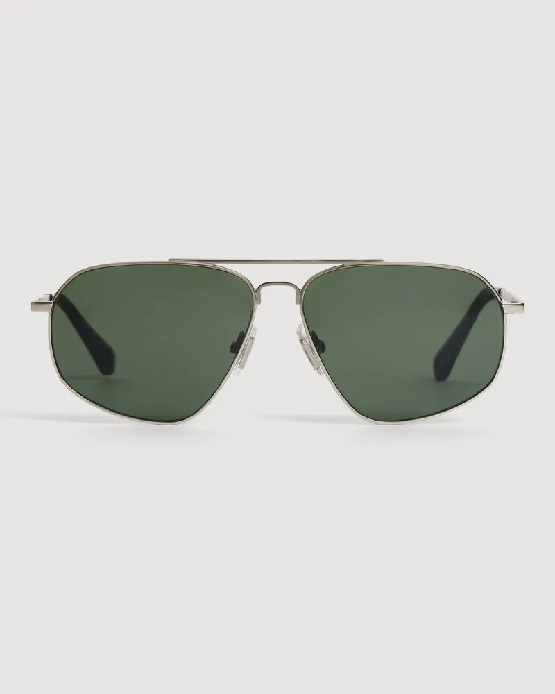 Sandro Aviator-Sonnenbrille aus Metall Silber