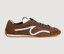 Light Wave Sneaker aus Veloursleder