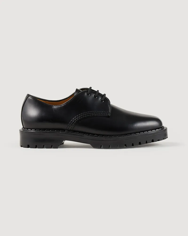 Sandro Derby-Schuhe mit Spikes Schwarz
