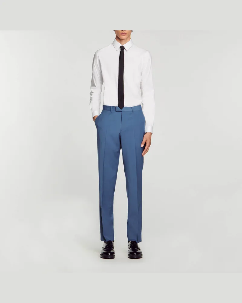 Sandro Anzughose Blau