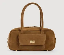 Tasche EZMEHRALDA aus Wildleder