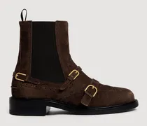 Chelsea-Boots mit Schnallen