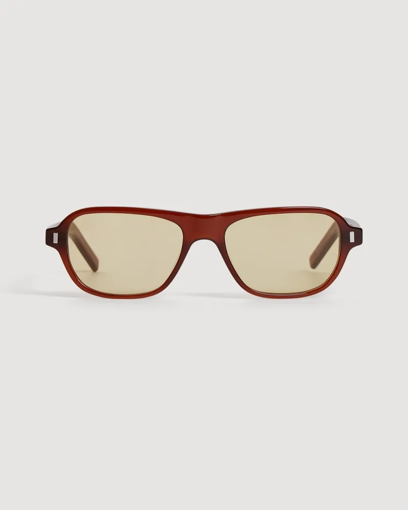 Sandro Sonnenbrille aus Acetat Braun