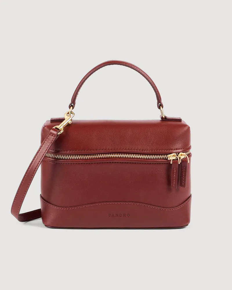 Sandro Tasche Tangolino aus Glattleder Braun