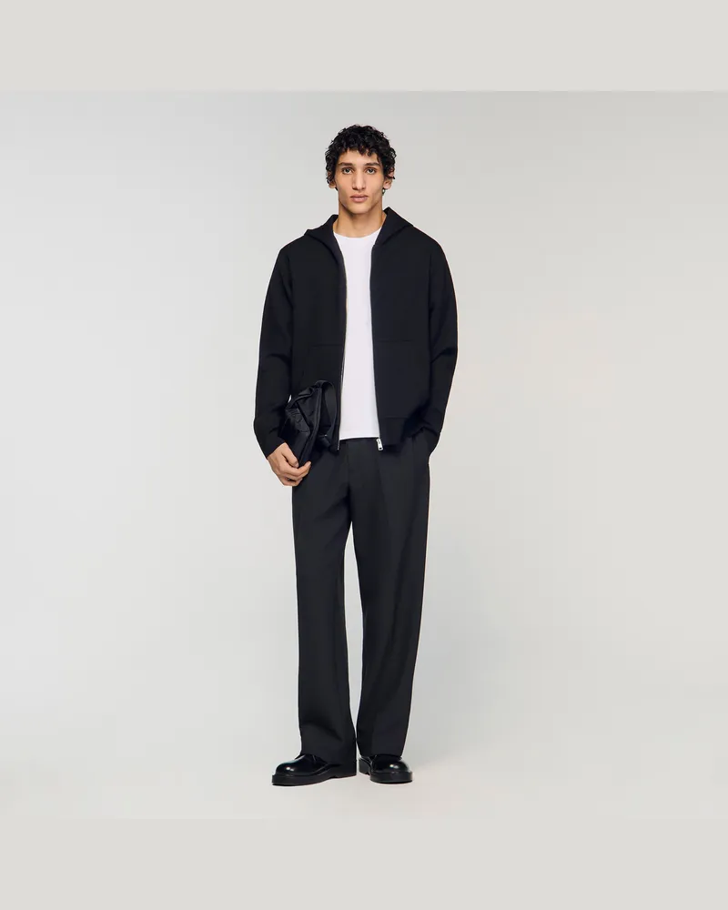 Sandro Oversize-Sweatshirt Schwarz