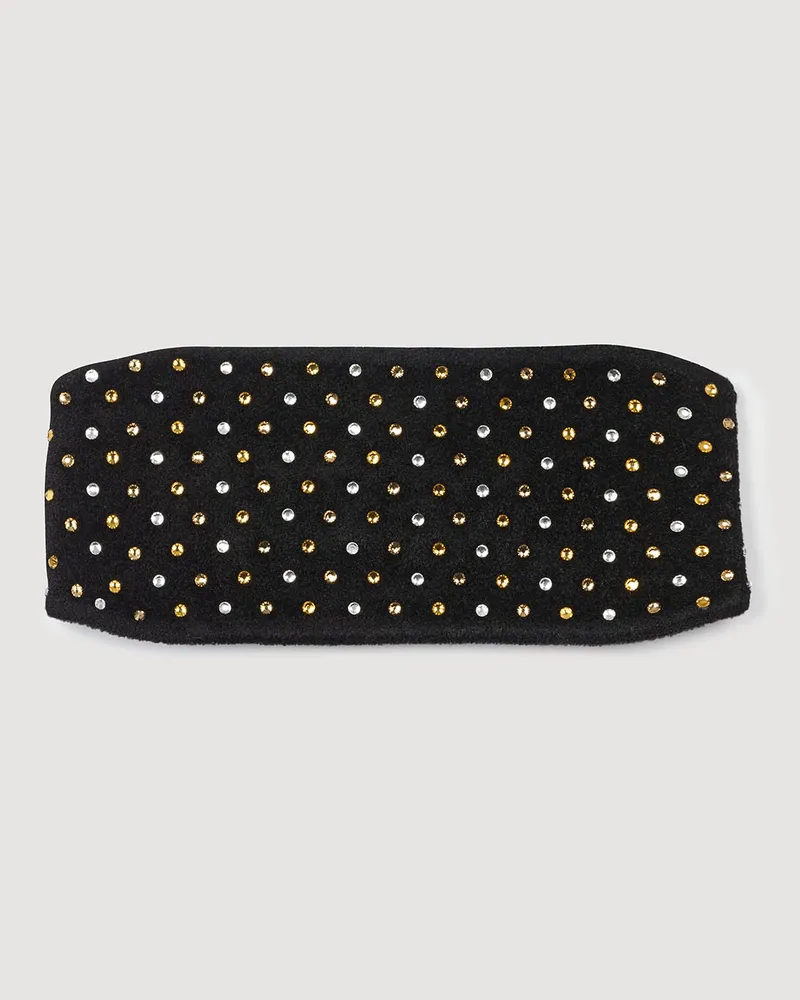 Sandro Haarreif mit Strass Schwarz