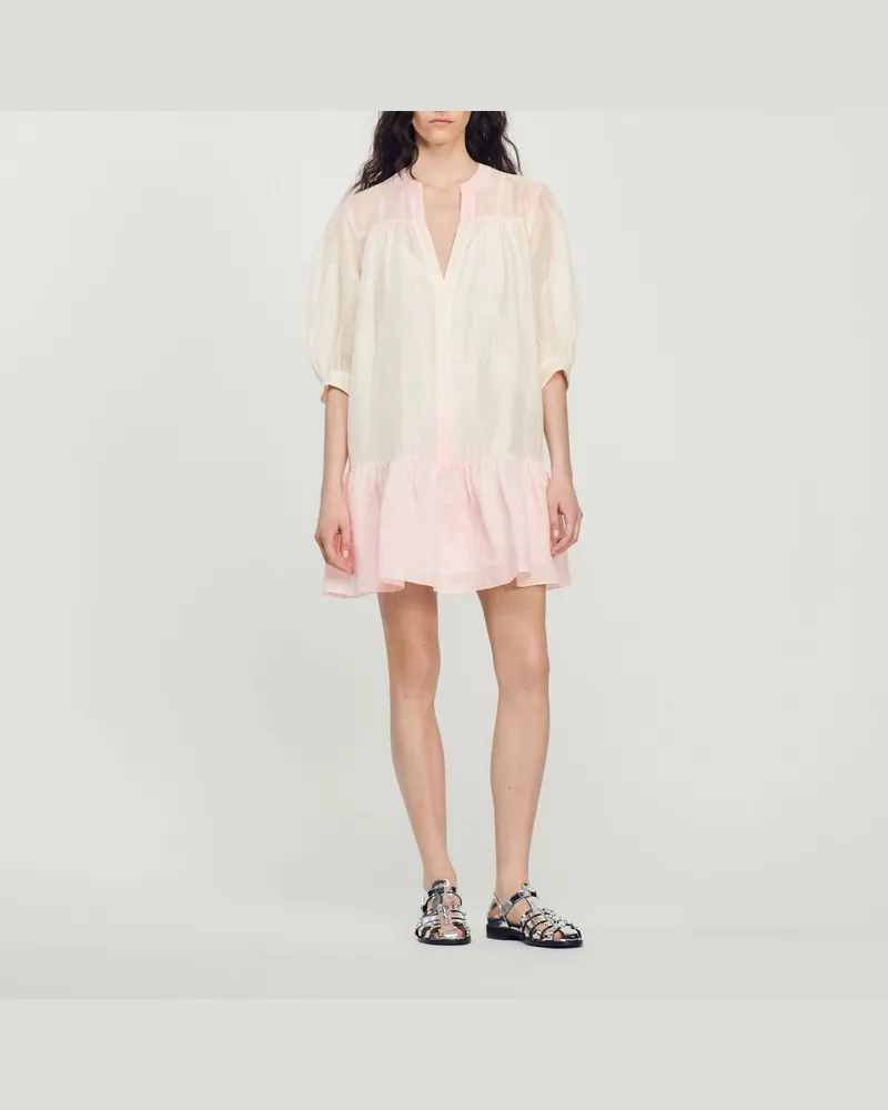 Sandro Tie-&-Dye-Kleid Mehrfarbig