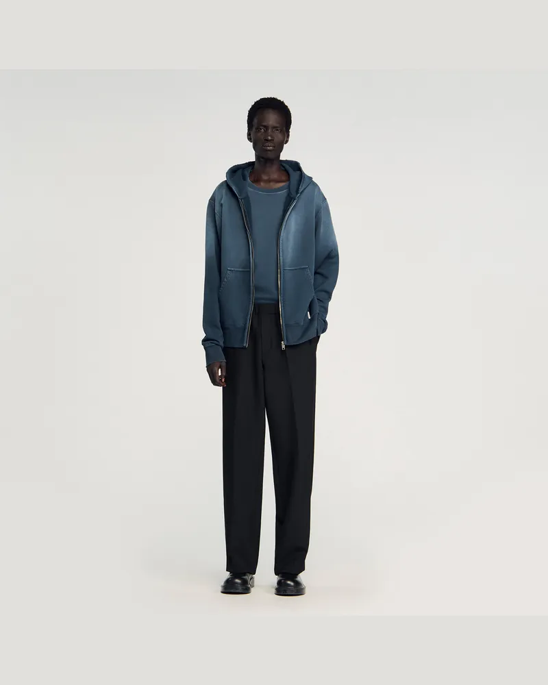 Sandro Oversize-Sweatshirt Midnight
