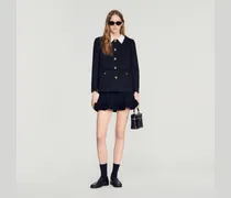 Jacke mit Kontrastkragen