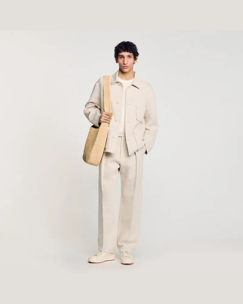 Sandro Worker-Blouson Avoine