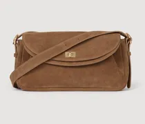 Ledertasche Le Mambo aus Wildleder