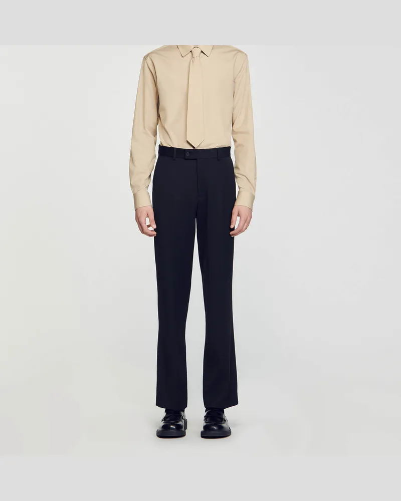 Sandro Langarmhemd Beige