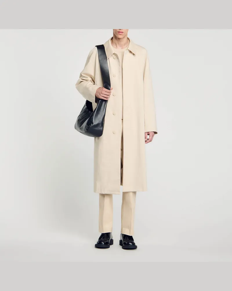 Sandro Langer Mackintosh-Mantel Beige