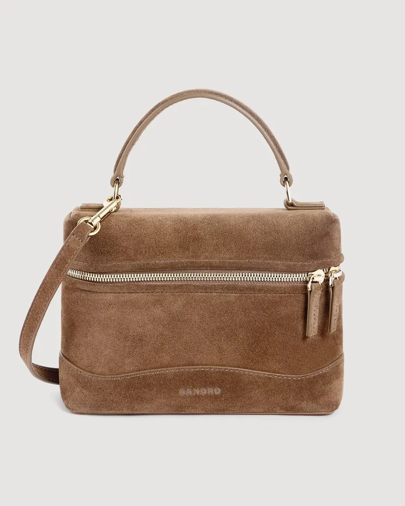Sandro Tasche TANGOLINO aus Wildleder Braun