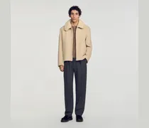 Blouson aus Wolle und Kaschmir