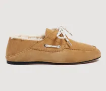 Segelschuhe aus Lammfell