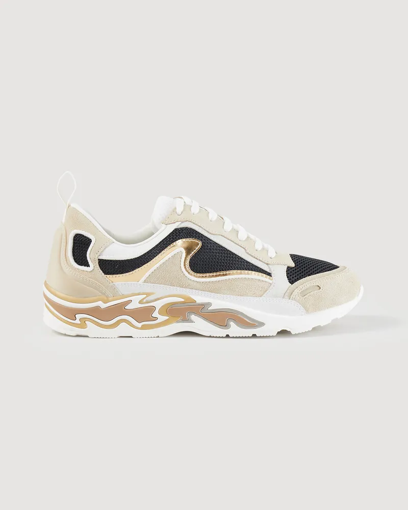 Sandro Sneaker Flame Gold