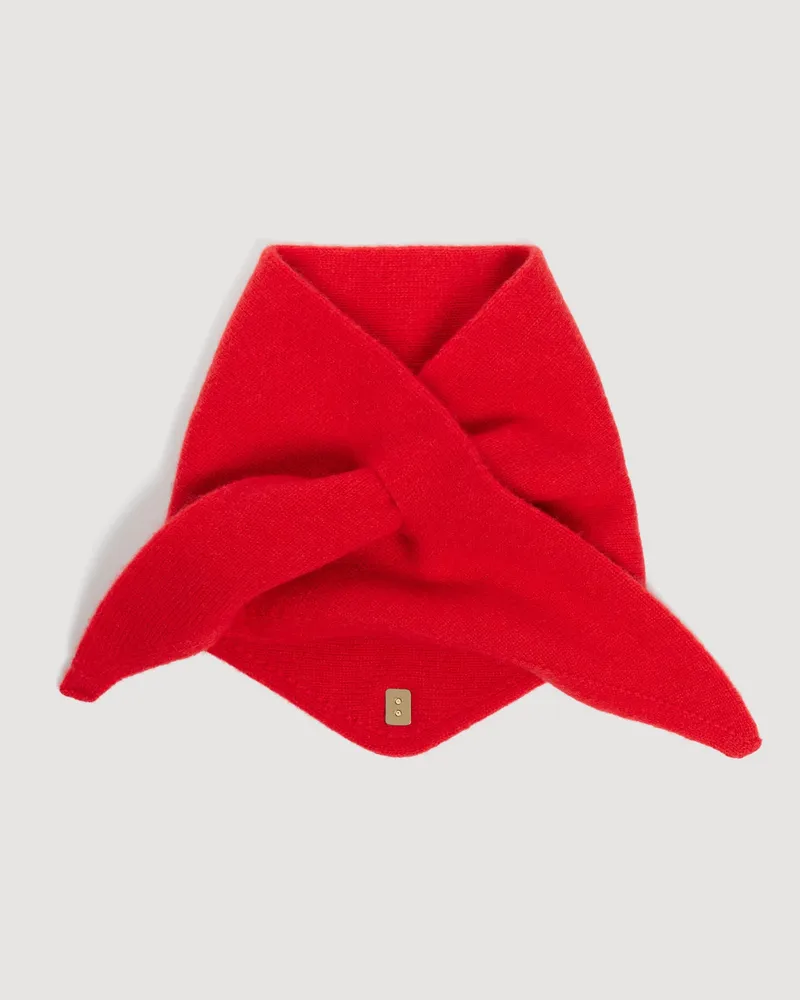 Sandro Bandana aus Wolle zum Binden Rot