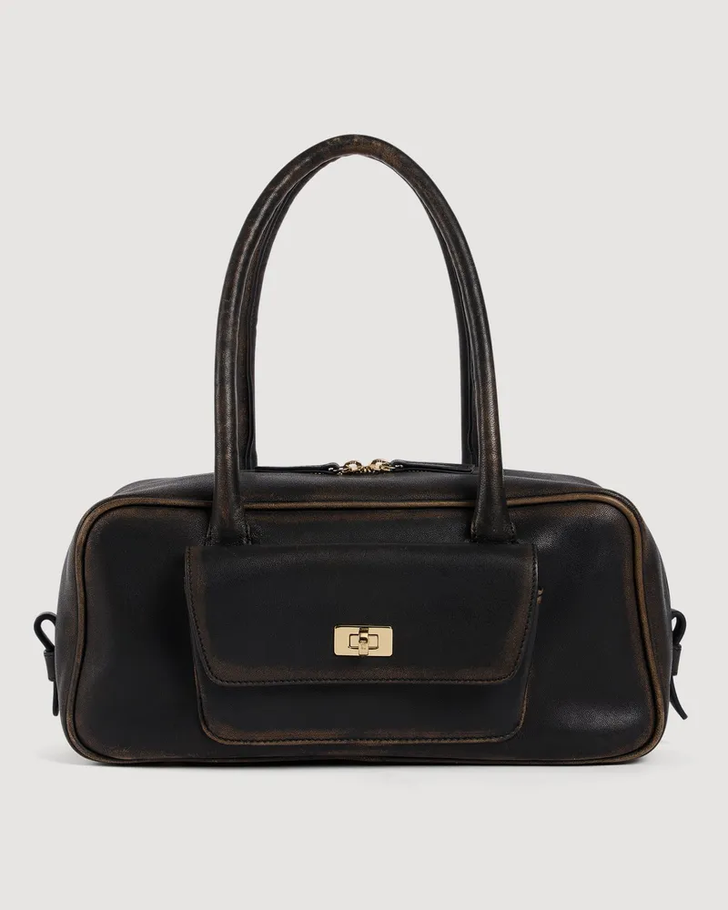 Sandro Tasche EZMEHRALDA aus Leder Braun