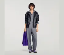 Barrel-Jogginghose mit Strass