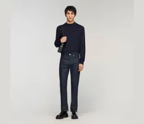 Slim-Jeans aus Rohdenim