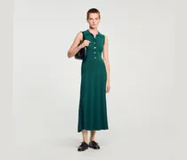Strickkleid mit Polokragen