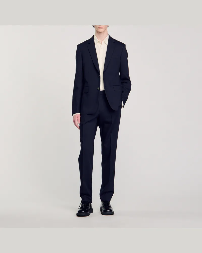 Sandro Anzugjacke Marine