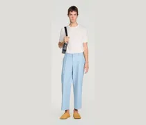 Weite Bundfaltenhose