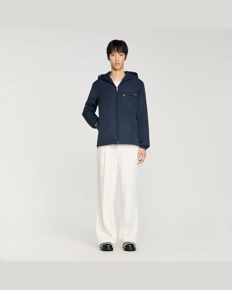 Sandro Windjacke aus Nylon Marine
