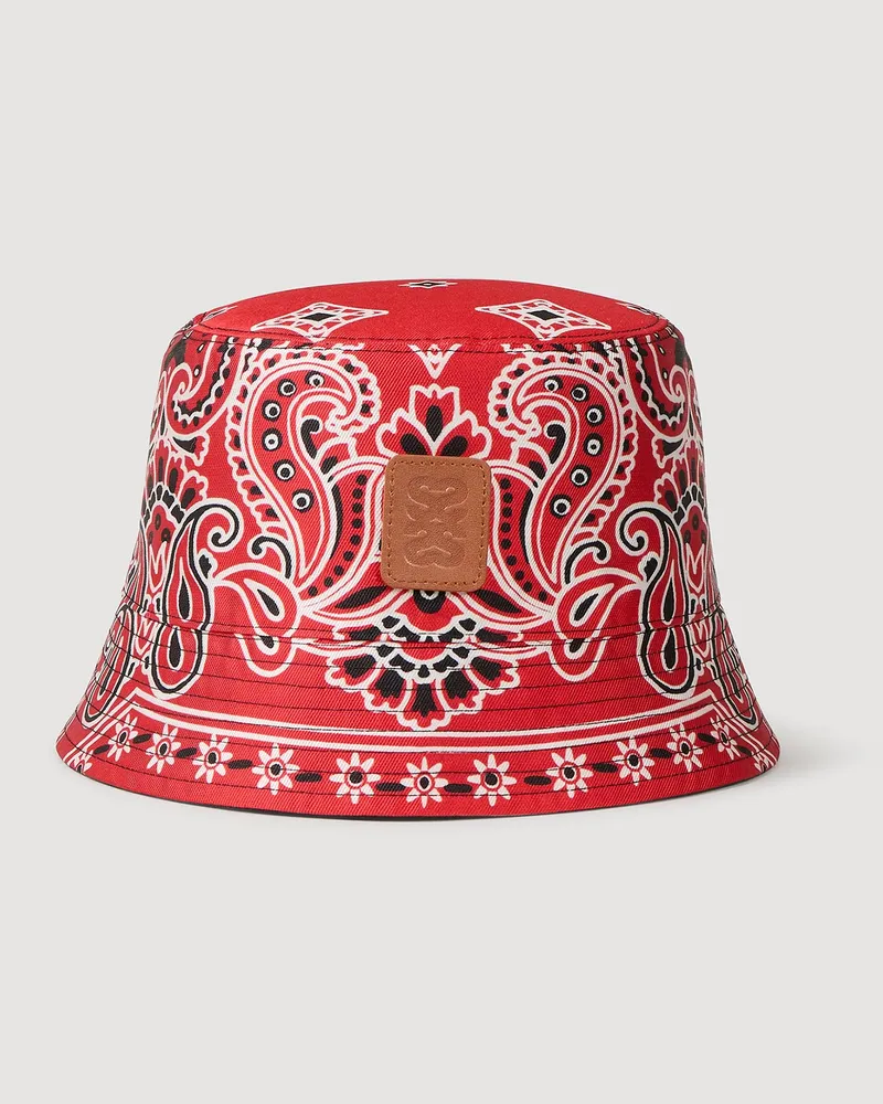 Sandro Bob mit Bandana-Druckmuster Rouge