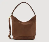 Beuteltasche TANGOSO aus Wildleder