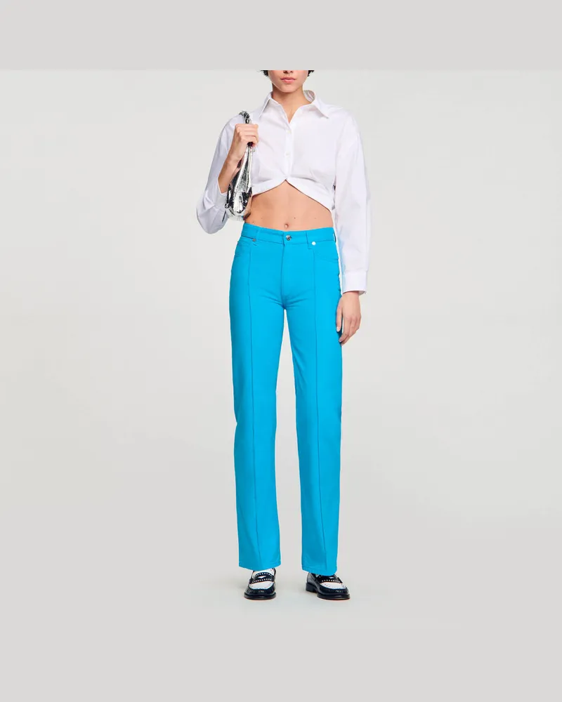 Sandro Jeans aus Denim Türkis