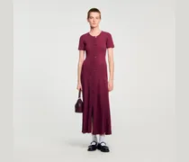 Langes Strickkleid