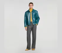 Lederjacke