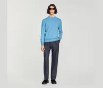 Kaschmirpullover mit Rundhals