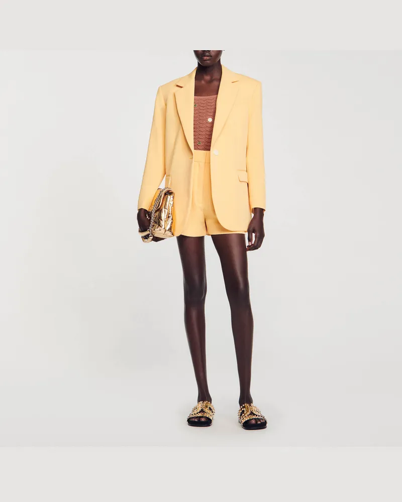 Sandro Anzugjacke Jaune