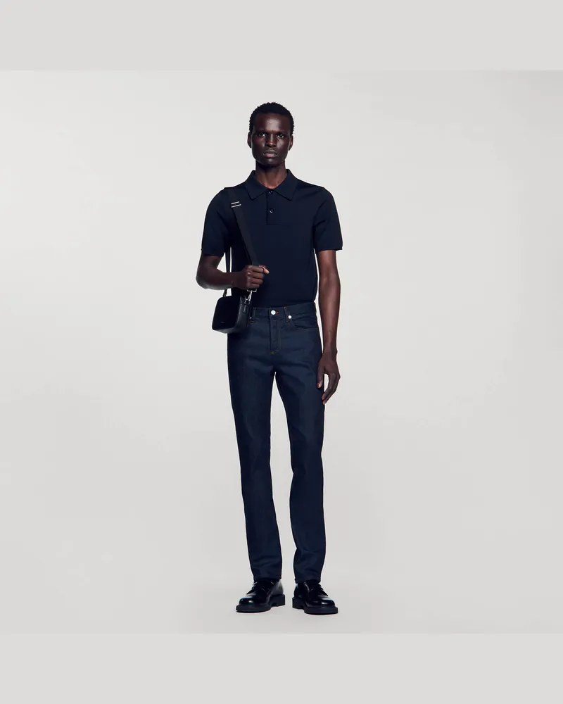 Sandro Jeans mit Waterless-Waschverfahren Brut-denim